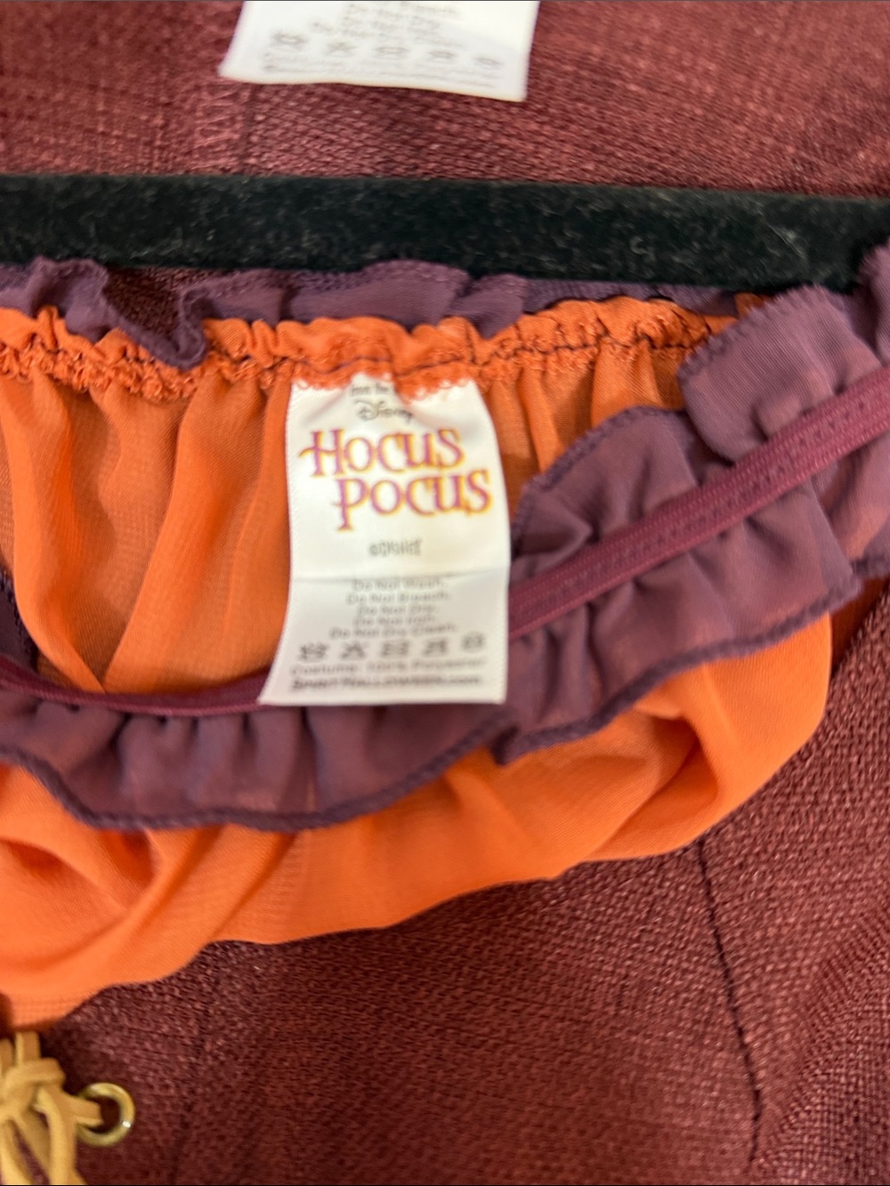 Hocus Pocus Mary Sanderson Costume With Wig - Picture 6 of 12